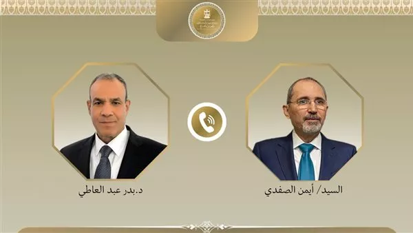 مصر والأردن تبحثان تطورات الأوضاع في الأراضي الفلسطينية وجهود خفض التصعيد الإقليمي