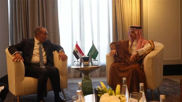 وزير «الخارجية» يبحث مع نظيره السعودي سبل تعزيز التكامل الاقتصادي