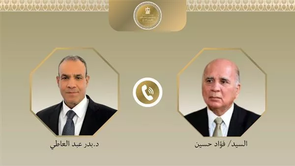 وزير «الخارجية» يبحث مع نظيره العراقي التطورات الإقليمية
